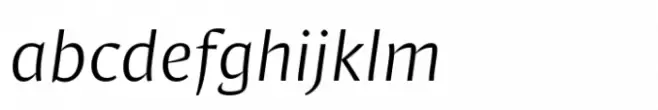 Comma Base Light Italic