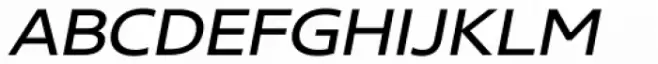 Core Sans N SC 43 Exp Italic