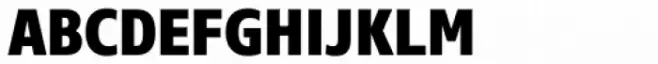 Core Sans N SC 77 Cn ExtraBold