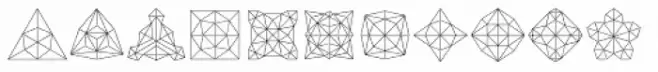 Cristal Dingbats Big Outline