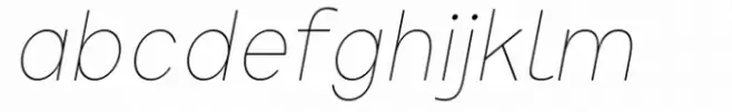 Crox Haireline Compact Italic