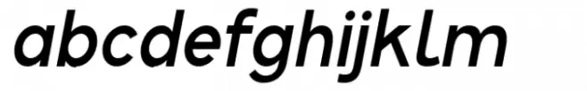 Crox Medium Compact Italic
