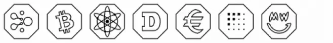 Cryptocurrency No.08 Octagon Line