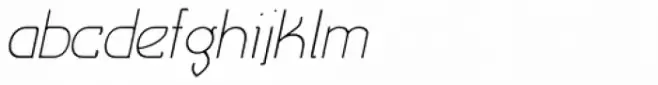 Cryptolucre Extra Thin Italic