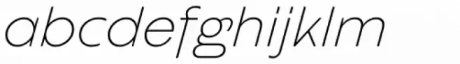 CUKIER Extra Light Italic