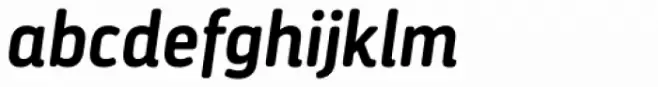 Darwin Pro Rounded Semi Bold Italic