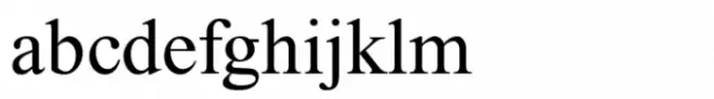David Std Italic