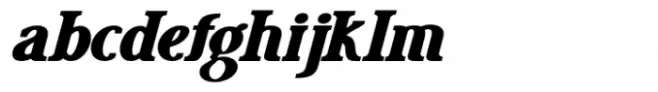 Deandra Extra Bold Italic