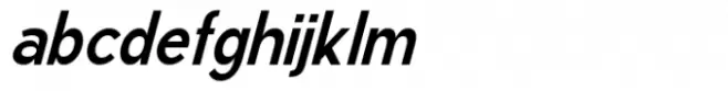 Demoise Semi Bold Italic