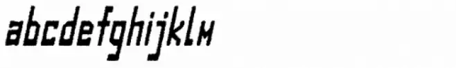 Designator Rough Condensed Italic