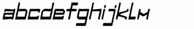 Designator Rough Wide Italic