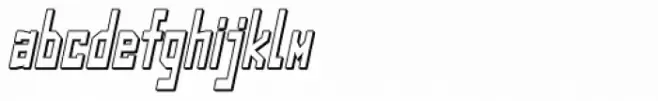 Designator Shadow Condensed Italic