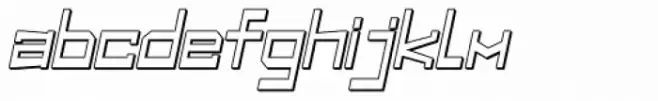 Designator Shadow Wide Italic