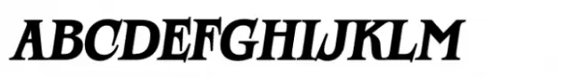 Devil Candle Bold Italic