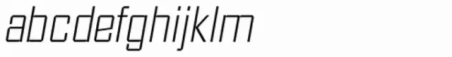 Diamante EF ExtraLight Italic