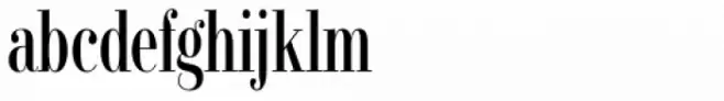 Didonesque Roman Condensed
