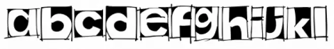 Doodles the Alphabet Black