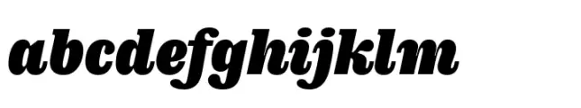 DT Augustina Slab Italic 1 Ex Bold