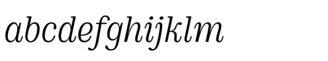 DT Augustina Slab Italic 2 Light