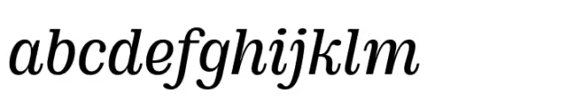 DT Augustina Slab Italic 2 Regular
