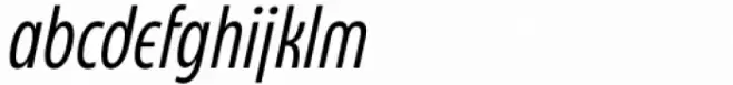 Eastman Condensed Compressed Alternate Italic