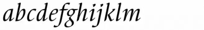 Elysa EF Regular Italic OsF