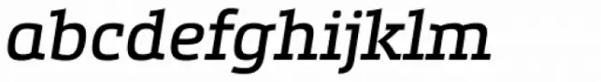 Etelka Slab Italic