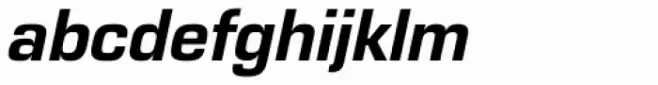 Eurostile Heavy Italic