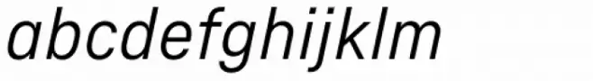 Fabrikat Normal Regular Italic