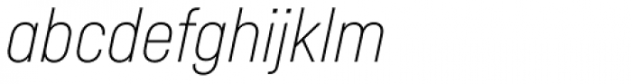 Fabrikat Thin Italic