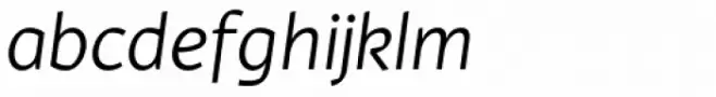 Fair Sans Text Light Italic
