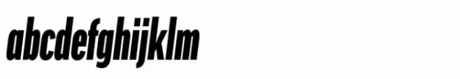 FF Good Compressed Ultra Italic