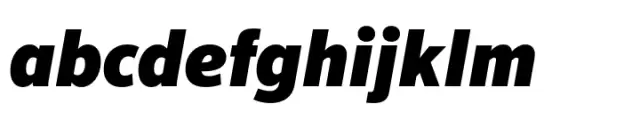 FF Sero Black Italic