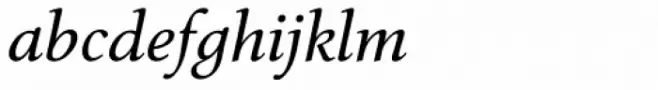 FF Tibere OT Italic