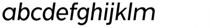 Flamante Sans Light Italic