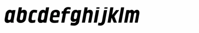 Fonzie Semi Bold Italic