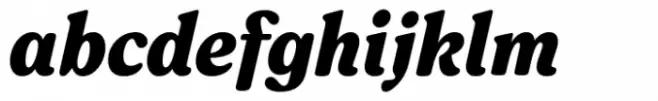 Forrest Extrabold Italic