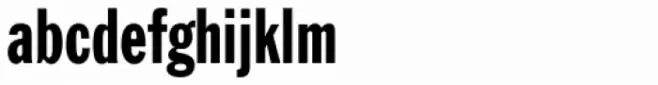 Franklin Gothic Extra Condensed