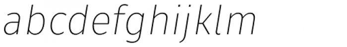 Fuse UltraLight Italic