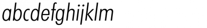 Futura TS Light Cond Italic