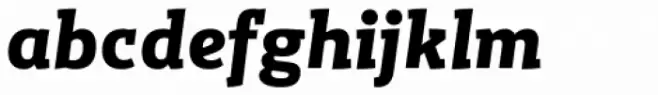 Gazeta Slab Bold Italic