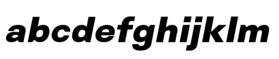 Genora Sans Extra Bold Italic