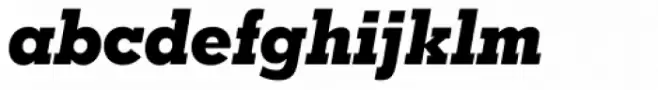 Geometric Slabserif 703 ExtraBold Italic