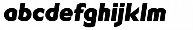 Geometrico Sans Ultra Black Italic