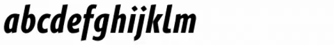 Gimbal Grotesque Compressed Bold Italic