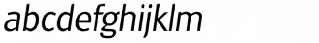 Glasgow TS Light Italic