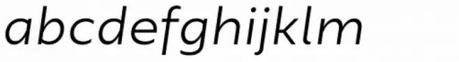 Greenwich Light Italic