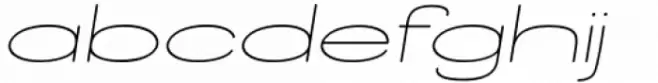 Halesbridge Thin Extra Wide Italic