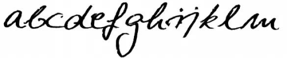 Hand Writing of Janina Bold