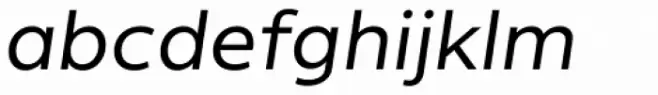 Helios Antique Medium Italic